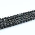 L-0100 Atacado Bling Preto Labradorite Natural Gemstone Beads para Fazer Jóias